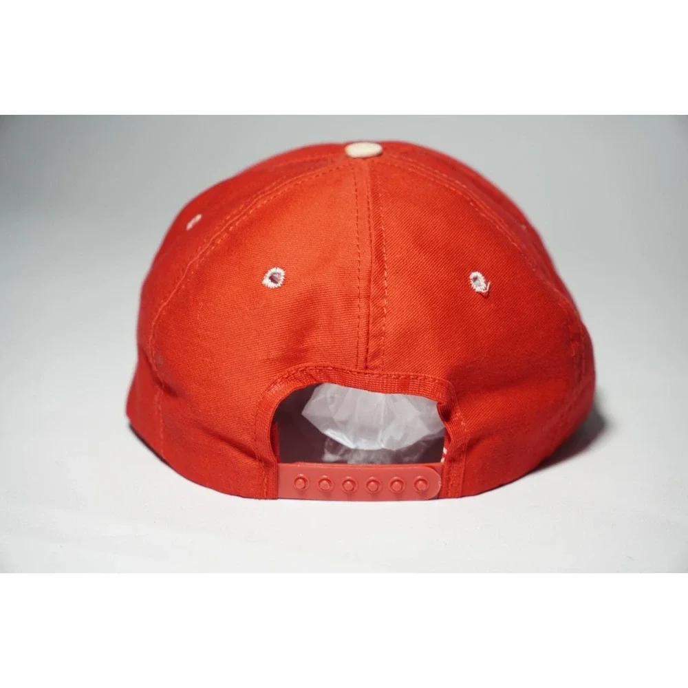 Vintage Morocco Coca Cola SnapBack Adjustable Hat Cap Red Made‎ In USA